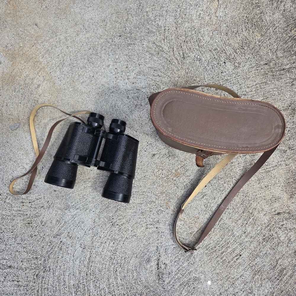 Daylite 10x50 Binoculars 262ft/1000yds Case & Strap Vintage Porro‎ Prism Japan - Picture 7 of 9